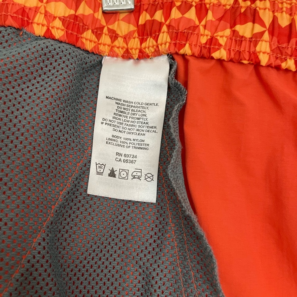 Columbia Women's Nylon, UPF 30 Shorts, Quick Dry, Orange. Large (fits 8-10) - Picture 4 of 5